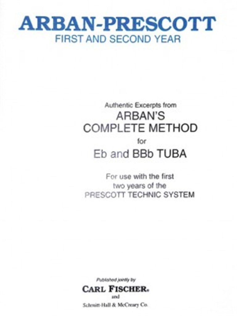 First And Second Year (Tuba)